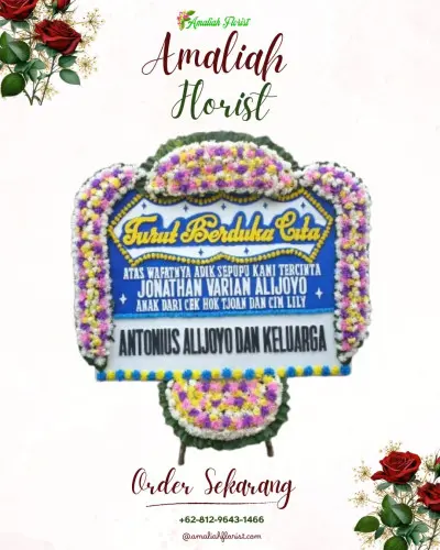 Papan Bunga Duka bongkasa pertiwi